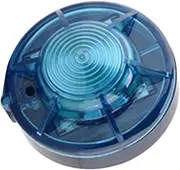 Roadside Flashing Flares Safety Warning Light Emergency LED Strobe Light with Magnetic Base for Vehicle and Marine (Blue)