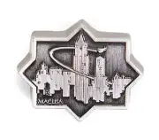 Fantastic Beasts and Where to Find Them Macusa City Pewter Lapel Pin