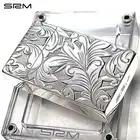 Gas Lighter Sarome One-Of-A-Kind Leaf With Defects Arabesque Turbo