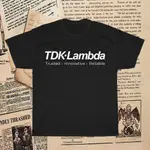 新款TDK-LAMBDA CORPORATION LOGO男士T恤搞笑