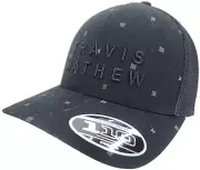 NEW Travis Mathew FlexFit Tech 110 Black Snapback Trucker Cap Hat Adult OSFM