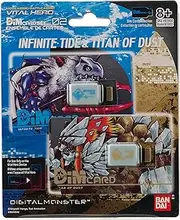 BANDAI Vital Hero DIM Card Pack (Infinite Tide & Titan of Dust), 87802