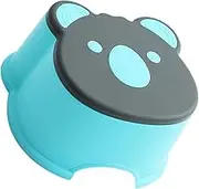 Portable Small Stool for Boys and Girls Cartoon Design Anti-Skid Plastic Step Stool for Bathroom