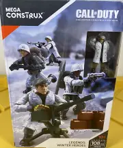 Mega Construx Call of Duty Legends Winter Heroes Construction Set FMG13 New Rare