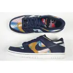 胖達）NIKE DUNK LOW SE GS 渲染 塗鴉 運動鞋 大童 DM1051-400 深藍 女