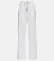 [Max Mara] Max Mara Vincita high-rise pants UK 14 white