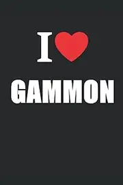 I Love Gammon: Journal Style Notebook