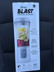 Ninja BLAST 16oz Portable Personal Blender BC100WH White BRAND NEW