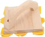 Lambskin Applicator Brush for Painting Versatile Tool for Crafting Unique Textures Patterns Acrylic Watercolor Stain Art for Artists