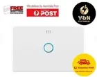 DETA White Gloss Grid Connect Smart Single Gang Touch Light Switch- Series 3