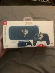 Nintendo Switch - Zelda Sheikah Shoot PDP REMATCH & Travel Case GLOW Bundle