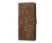 C72 Coffee Smartphone Clamshell Protective Case Phone Case for iPhone 13mini 5.4 inch