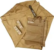 McNett Tactical Ultra-Compact Microfiber Towel, Coyote, Extra Large