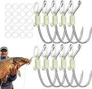 Luminous Live Shrimp Hooks, Baitholder Hooks, Luminous Live Shrimp Baitholder Jigs, Great Present, Improved Fish Attraction, 250g, For Freshwater & Saltwater