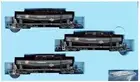 Micro Ace N Gauge Taki40000 Japan Oil Transport 3 Car Set A6452 Railway Model Fr