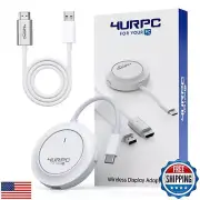 4URPC Wireless USB C Transmitter and HDMI Receiver, 5G Wireless USB-C to HDMI