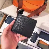 在飛比找蝦皮購物優惠-二手 LOEWE Puzzle Bifold Coin Wa