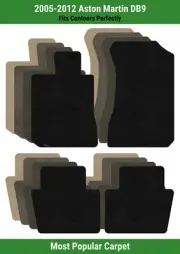 Lloyd Ultimat Front & Rear Row Carpet Mats for 2005-2012 Aston Martin DB9 (for: Aston Martin)