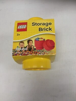 Lego Tound Storage Brick Yellow