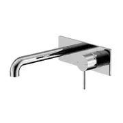 Nero Mecca Wall Basin / Bath Set 120mm Trim Kits Only Chrome NR221910A120TCH
