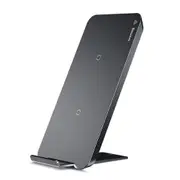 10W Dual Coils Type C Fast Charging Docking Dock Station Wireless Charger For iPhone XS 11Pro Huawei P30 Pro Mate30 Xiaomi Mi10 Redmi K30 Pro