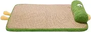 Dog Cooling Mat Pillow Rattan Matt Washable Light Cooling Gift for Dog Lovers Bed Dog Bed for Cats Sleep, 75cmx55cm