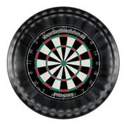 Pro Star Dart Board + BLACK Dartboard Surround + Target Corona Light + Darts
