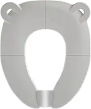 Foldable Potty Seat, Small Folding Travel Potty Animal Shape Portable Toilet Seat Pad for Potty Cover Attachment for Outdoor or Hotel Use
