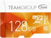 Team Group 128GB Color microSDXC UHS-I/U1 Class 10 Memory Card with Adapter, Spe