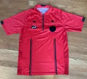 Final Decision Red USSF Soccer Referee Jersey- Never Worn, Pro-Style with Zipper