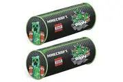 Minecraft Tnt Boom Barrel Pencil Case (Black/Green/Red) (One Size)