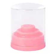 3Pcs 48 Holes Nail Drill Bits Holder Stand Displayer Organizer Nail Art Manicure Box