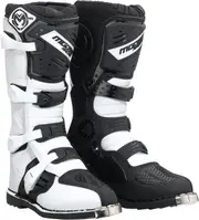 [Moose Offroad] Moose Racing Qualifier MX, boots , color: White/Black , size: 8 US