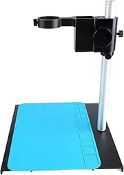 Microscope Focusing Holder, Microscope Camera Table Stand Rustproof Universal High Hardness for Digital USB Video Industrial Camera (42mm)