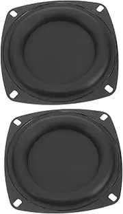 BUGUUYO 2pcs Speaker Membrane Diaphragm Replacement for Car Speakers Bass Vibration Plates for Enhanced Sound Performance