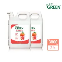 在飛比找momo購物網優惠-【Green 綠的】抗菌沐浴乳加侖桶-葡萄柚精油3800ml
