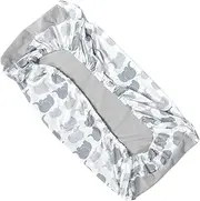 Yardwe Changing Pad and Breathable Changing Table Sleeve Adorable Elephant Design