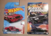 HotWheels Red Buick Regal GNX & Fast And Furious Black Buick Grand National 2Lot