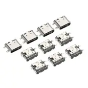 USB 3.1 Type C Connector 16Pins Female Plug Socket 90Degree 7.7×11.8×3.7mm 20Pcs
