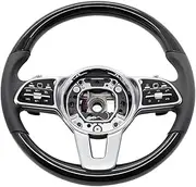 Peach Wood Modified Steering Wheel Class GLC GLE CLS CLA SLC W204 W205 W206 W212 W213 C63 E63 Car Accessories(Full set assembly)