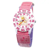 在飛比找博客來優惠-DF童趣館 - 迪士尼日本品牌機芯數字殼休閒織帶兒童手錶-共