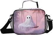 Swing Spirit Gothic Insulated Lunch Box for Women Men - Ideal for Work, Picnics - Includes Adjustable Shoulder Strap