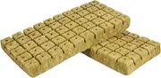 CANIGHT 100pcs Seedling Blocks for Plant Hydroponic Grow Cubes Nutrient Blocks Air Permeability for