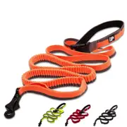 Hand-held Waist Worn Adjustable Nylon Elastic Bungee Leash