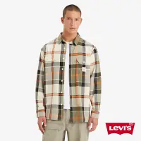 在飛比找Yahoo奇摩購物中心優惠-LEVI S Workwear工裝系列男款經典工裝式格紋襯衫