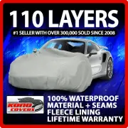 110 Layer Car Cover Outdoor Waterproof Scratchproof Breathable 30 50 60 70 100 (for: Ford)