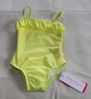 Seafolly Girls Tweety Yellow 1 Piece TubeTank Bathers Size 0 6-12 Months New