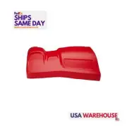 Dominator Race DOM326-R-RD Passenger Side Plastic Red Nose fits Street Stock