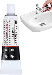 Silicone Sealant | Metal Adhesive - Waterproof Heat-Resistant Rubber Glue Instant Sealant for Tire Shoes Belt Soles