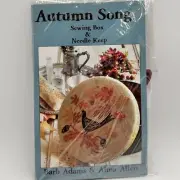 Blackbird Designs AUTUMN SONG Sewing Box & Needle Keep Cross Stitch Kit Complete